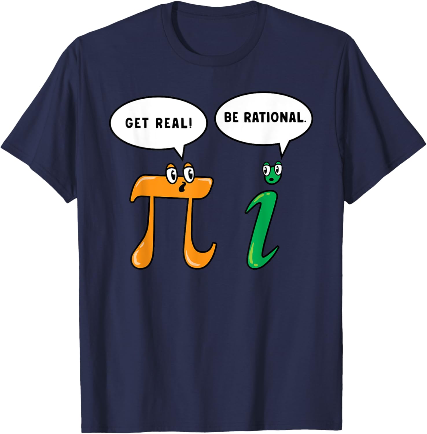 Funny Pi Day T-Shirt for Math Lovers - Get Real Be Rational Teacher Gift - 13