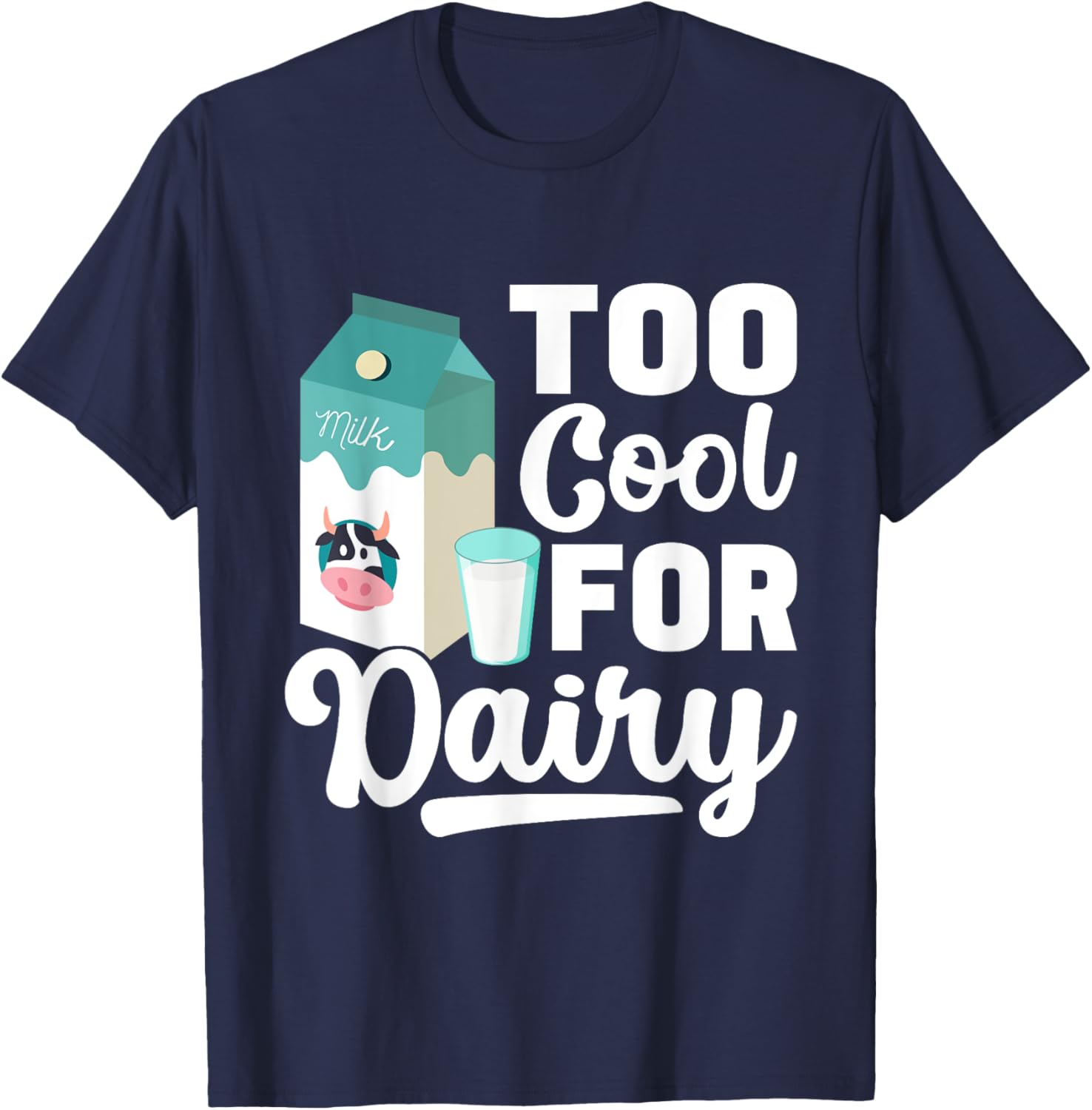 Cute Lactose Intolerance Boy T-Shirt for Dairy Allergy Awareness - 8