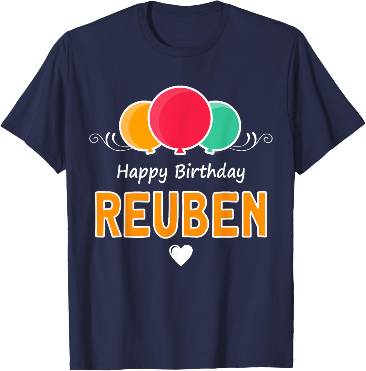 Happy Birthday Reuben T-Shirt Fun Gift for Celebrating Special Days - 2