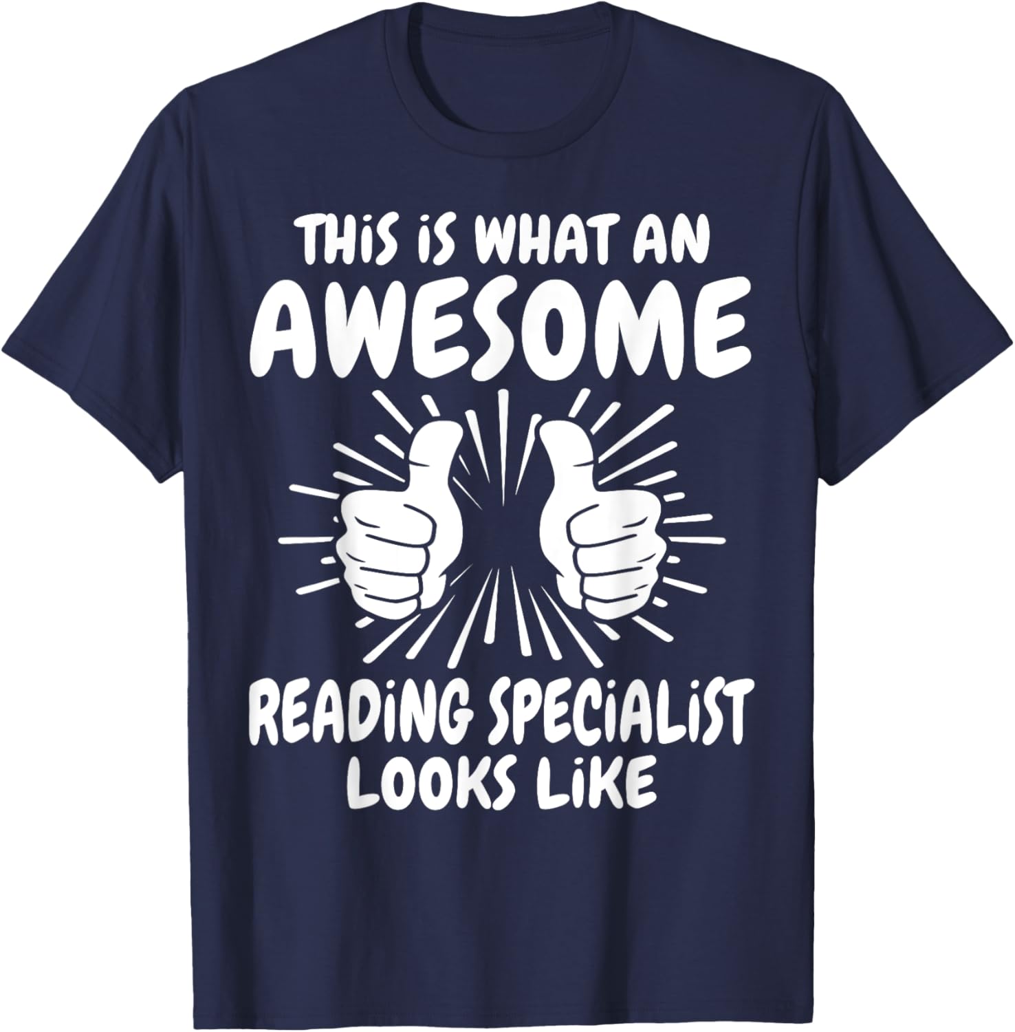 Awesome Reading Specialist T-Shirt for Book Lovers and Educators - 4