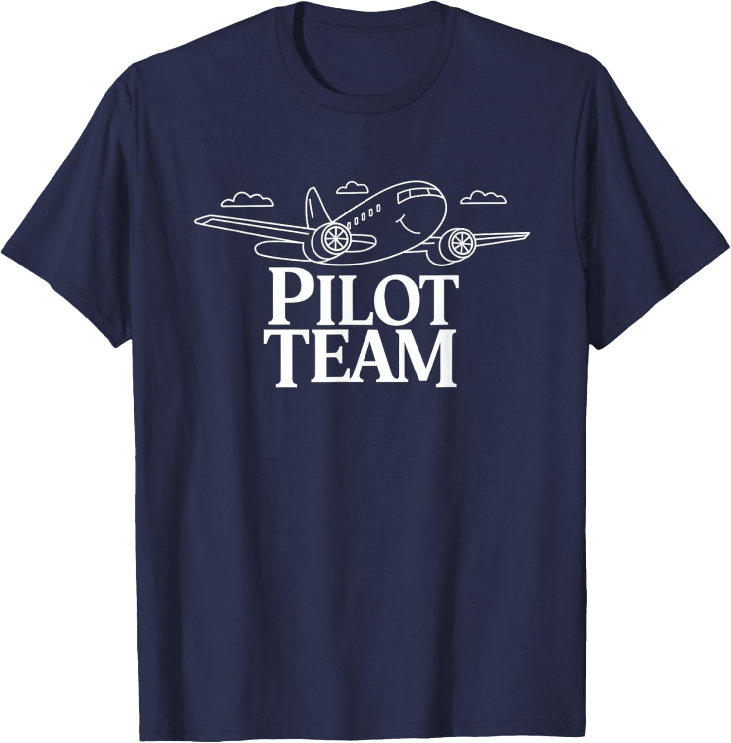 Pilot Team Flying Airplane Lover T-Shirt for Future Flight Crew - 8