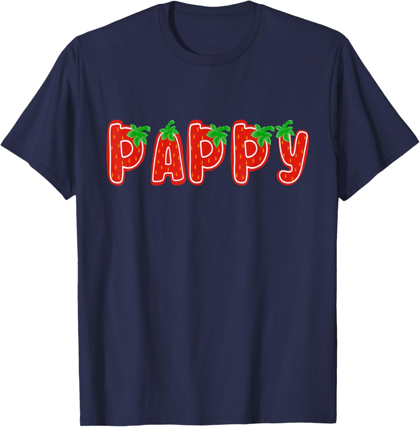 Strawberry Pappy Funny First Birthday Family Matching T-Shirt - 14