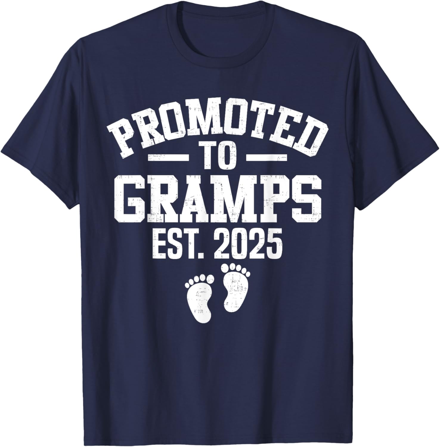 Promoted To Gramps 2025 First Time Grandpa T-Shirt for Men - 22