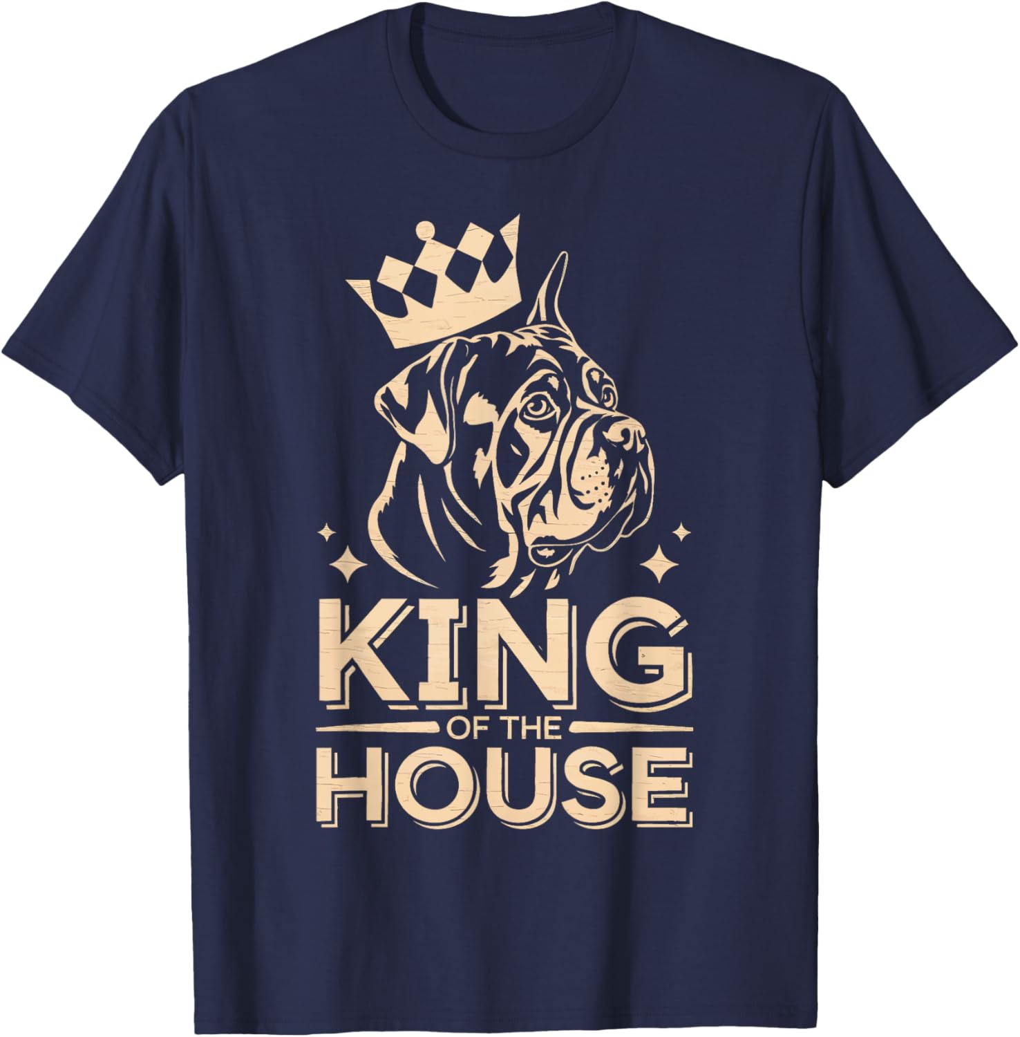 Cane Corso King of the House T-Shirt for Dog Lovers and Owners - 6