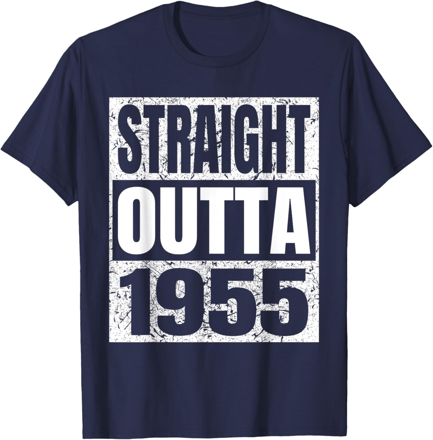 Vintage 1955 Birthday T-Shirt Straight Outta 1955 Classic Retro Style - 14