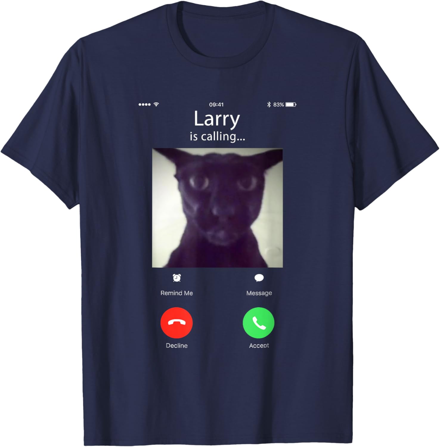 Funny Evil Larry Cat T-Shirt for Men, Women, and Kids - Meme Lovers Unite! - 6