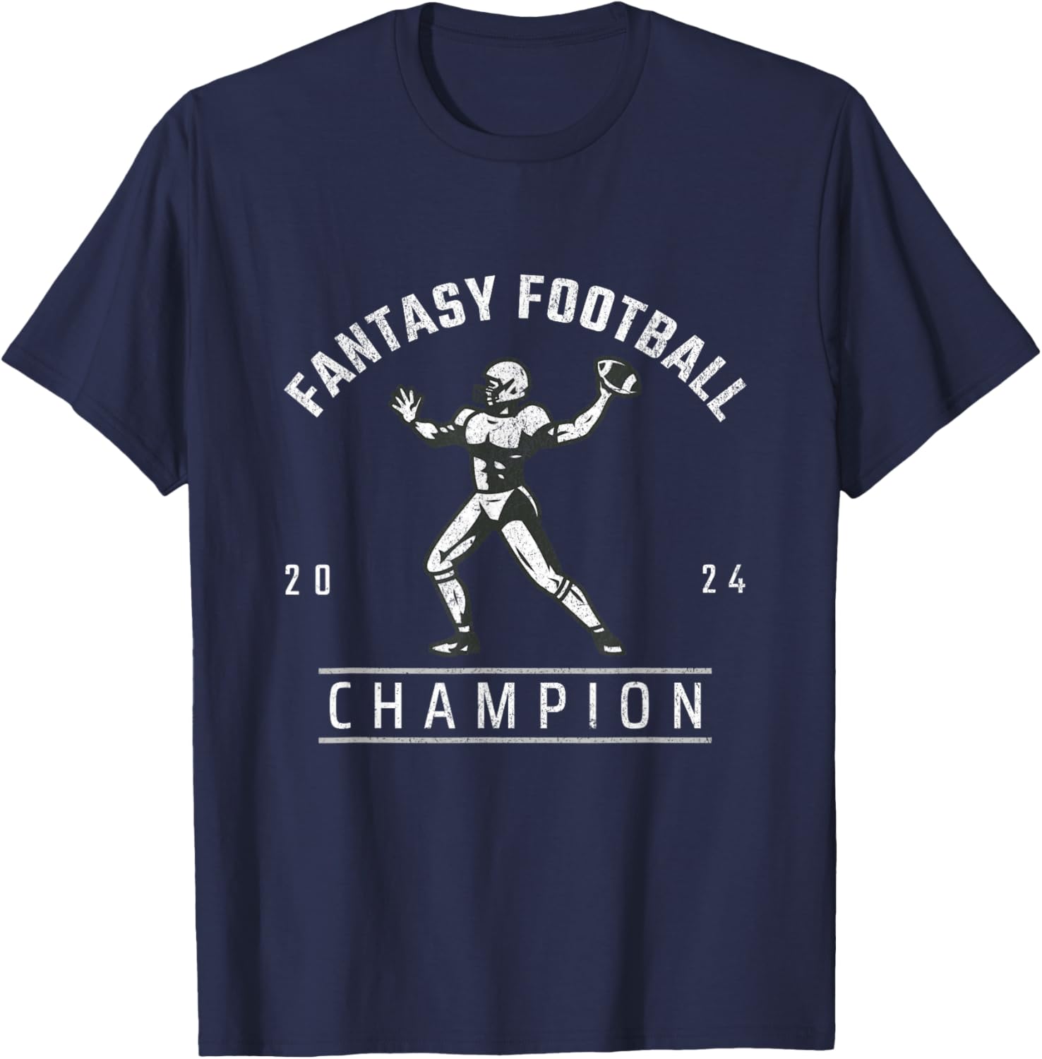 Fantasy Football Champion T-Shirt 2024 Winner League Champ Apparel - 1