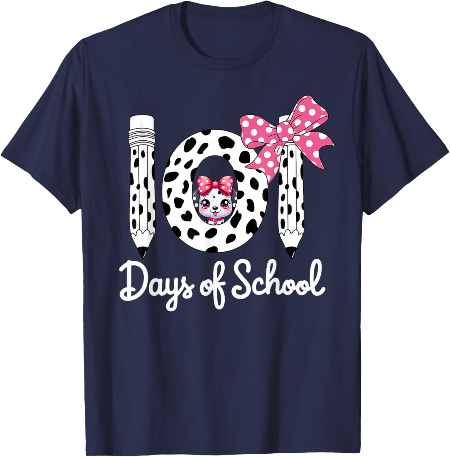 Happy 101 Days Of School Funny Tee for Kids and Teachers - 2