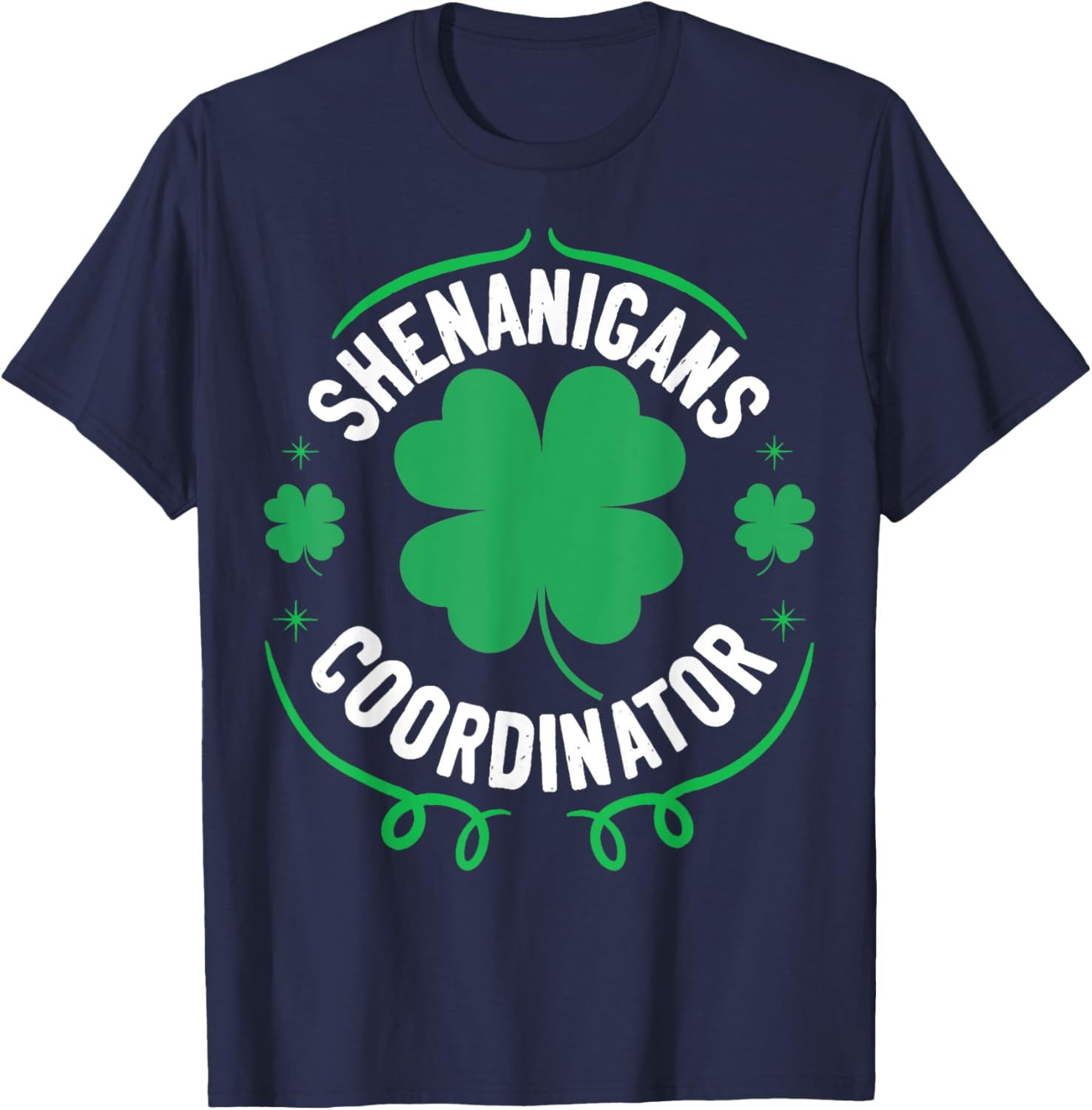 Shenanigans Coordinator St Patrick's Day Teacher Matching T-Shirt - 3