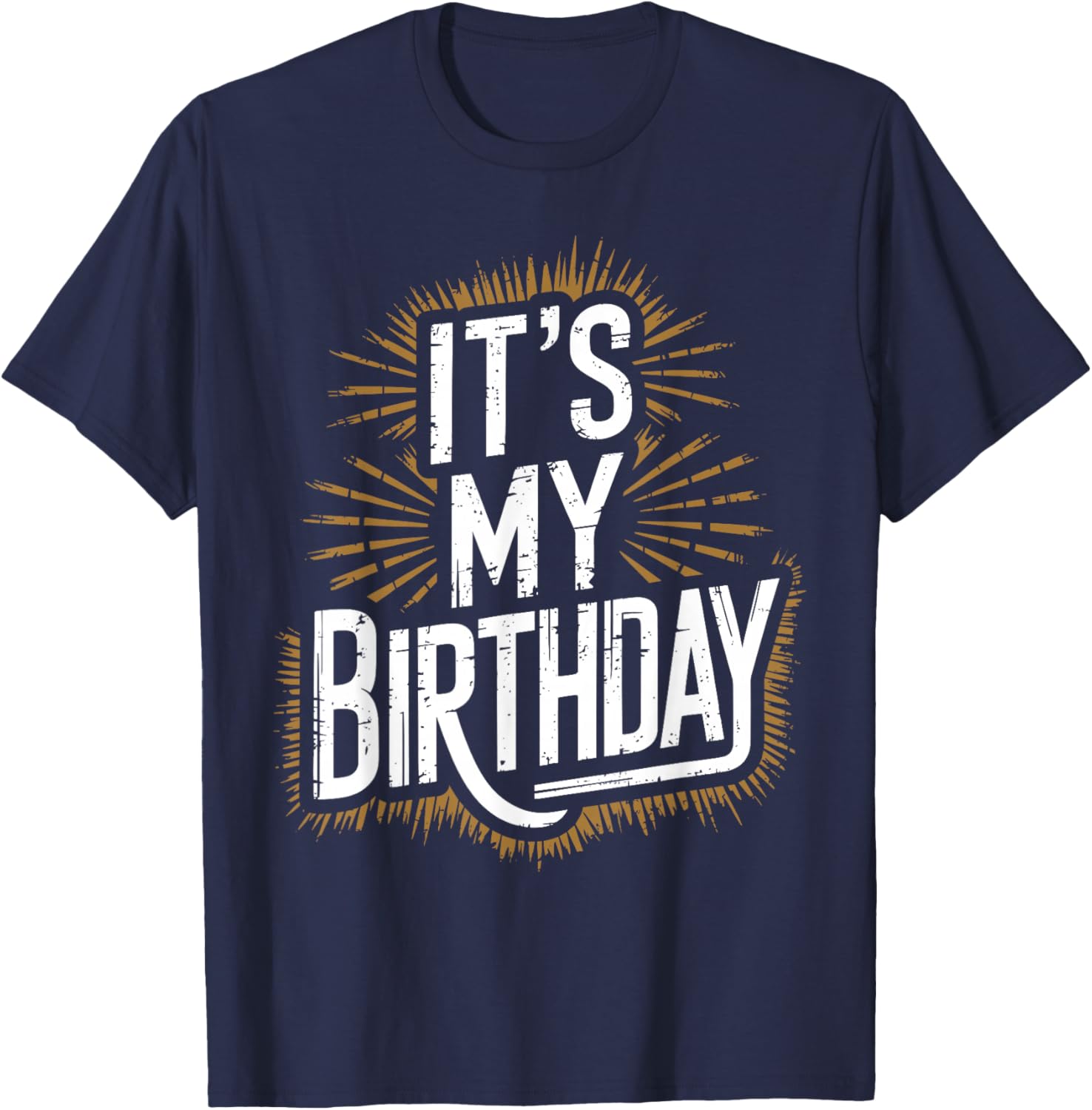 Vintage It's My Birthday Distressed T-Shirt for Men, Women, and Kids - 16