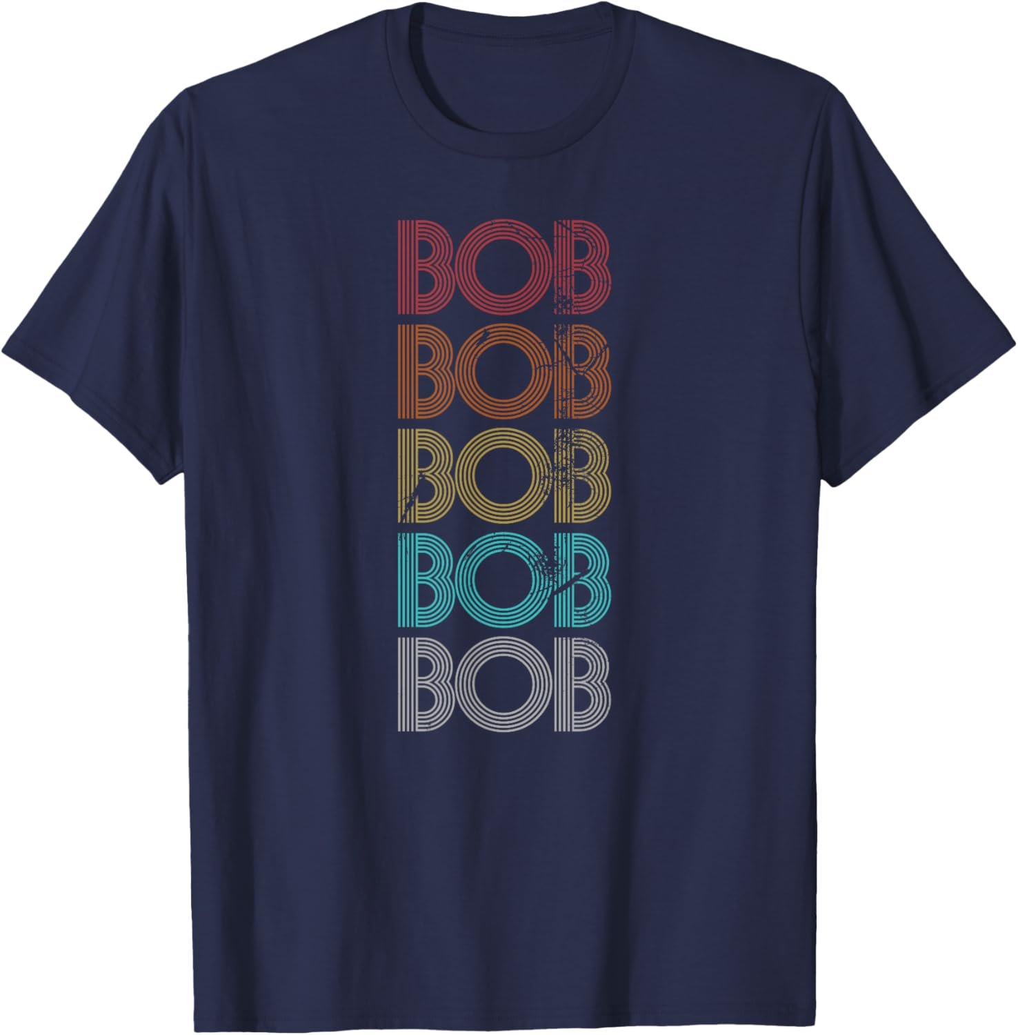 Retro Vintage BOB T-Shirt for Stylish Casual Wear and Everyday Comfort - 16