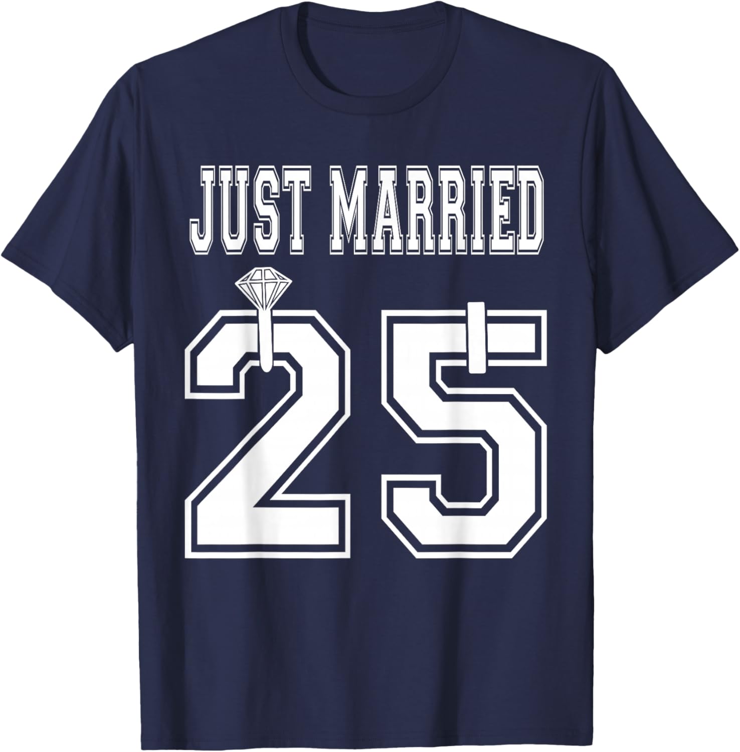 Just Married Couple Matching Honeymoon T-Shirts for Wife and Husband - 25