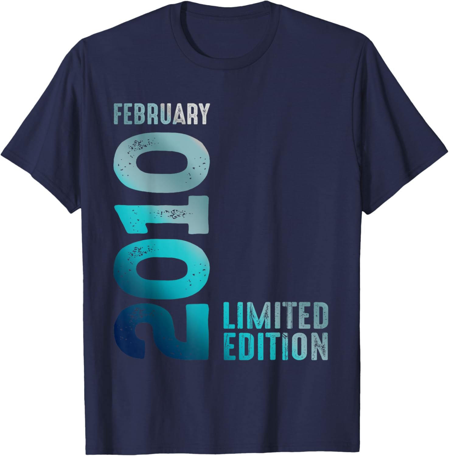 February 2010 Limited Edition Birthday T-Shirt for Unique Celebrations - 20