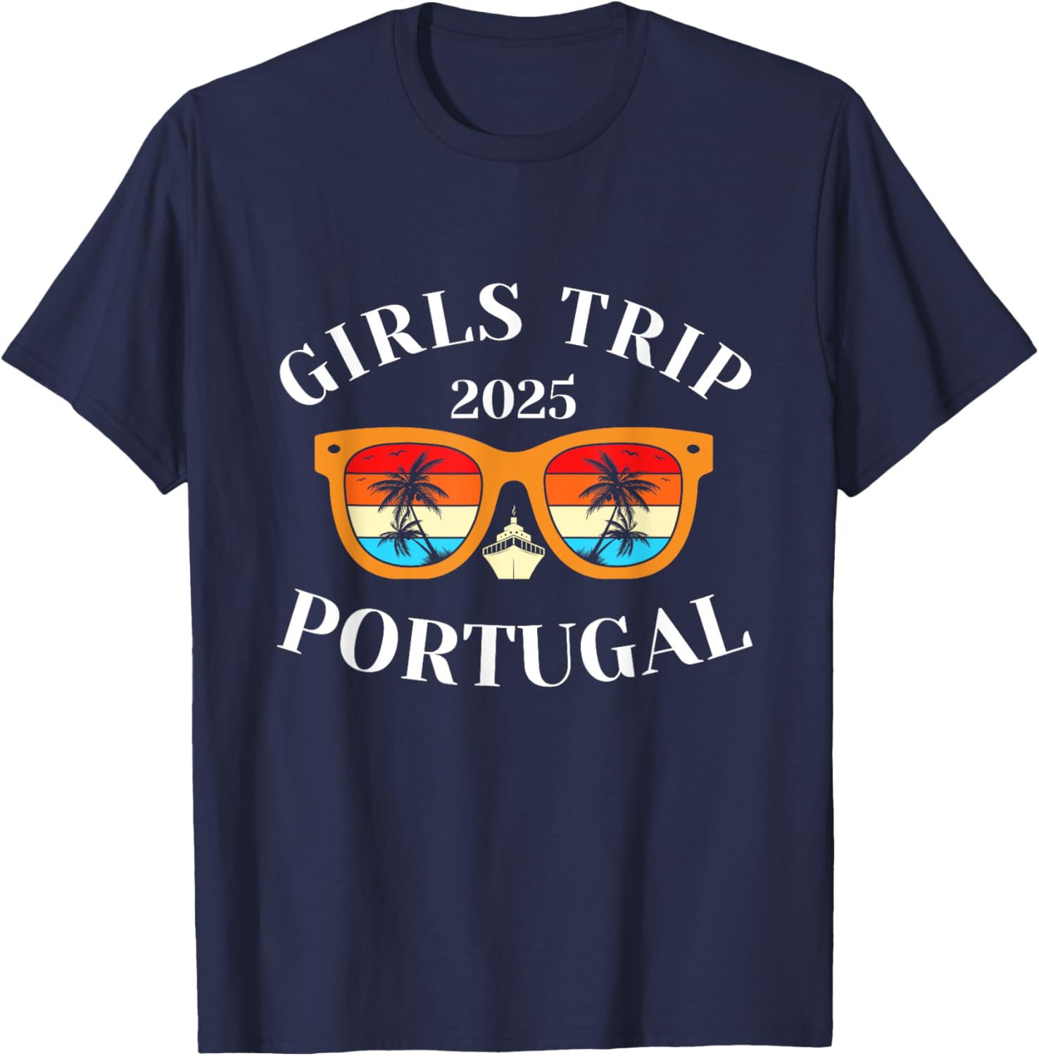 Girls Trip Portugal 2025 T-Shirt for Fun Travel Adventures - 5