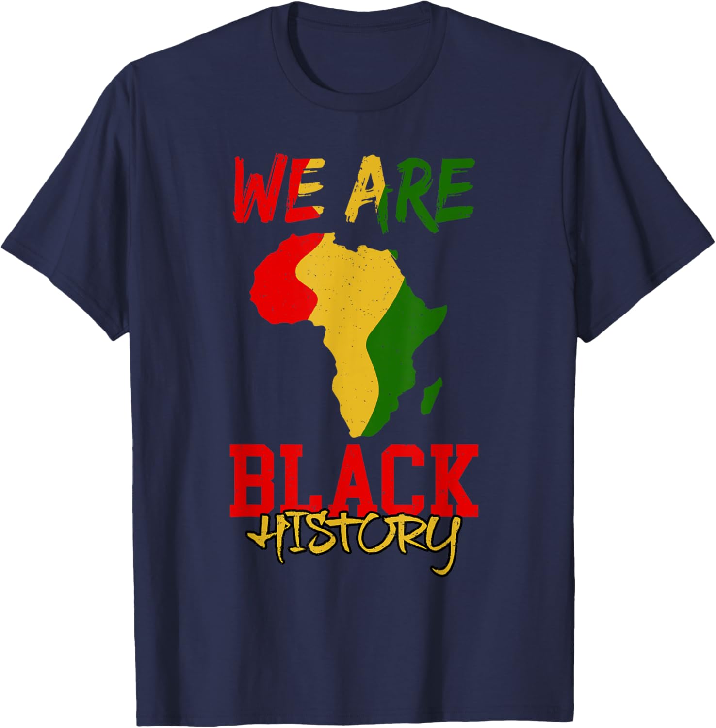 Celebrate Black History Month with African American Map T-Shirt - 10