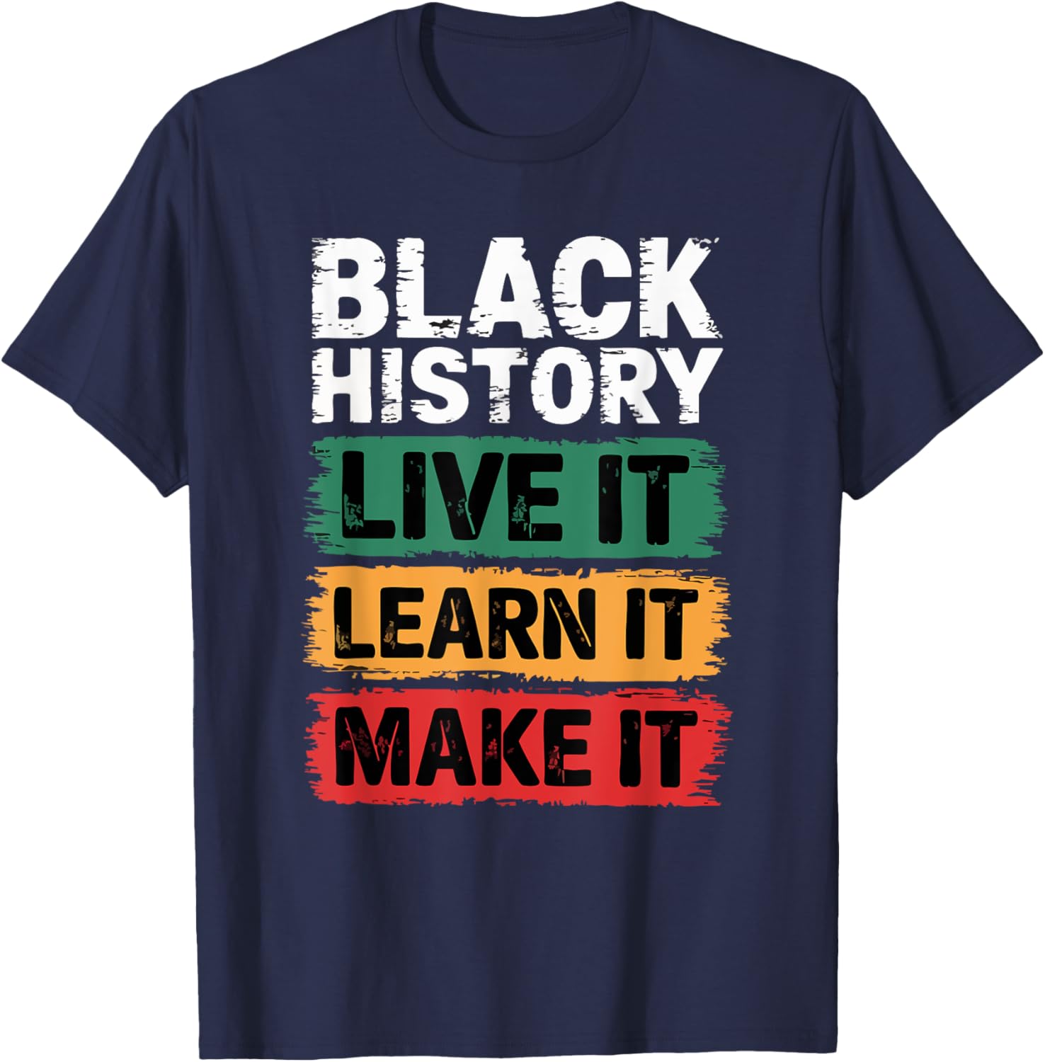 Afro Motivation Black History T-Shirt for Empowering Style and Spirit - 8