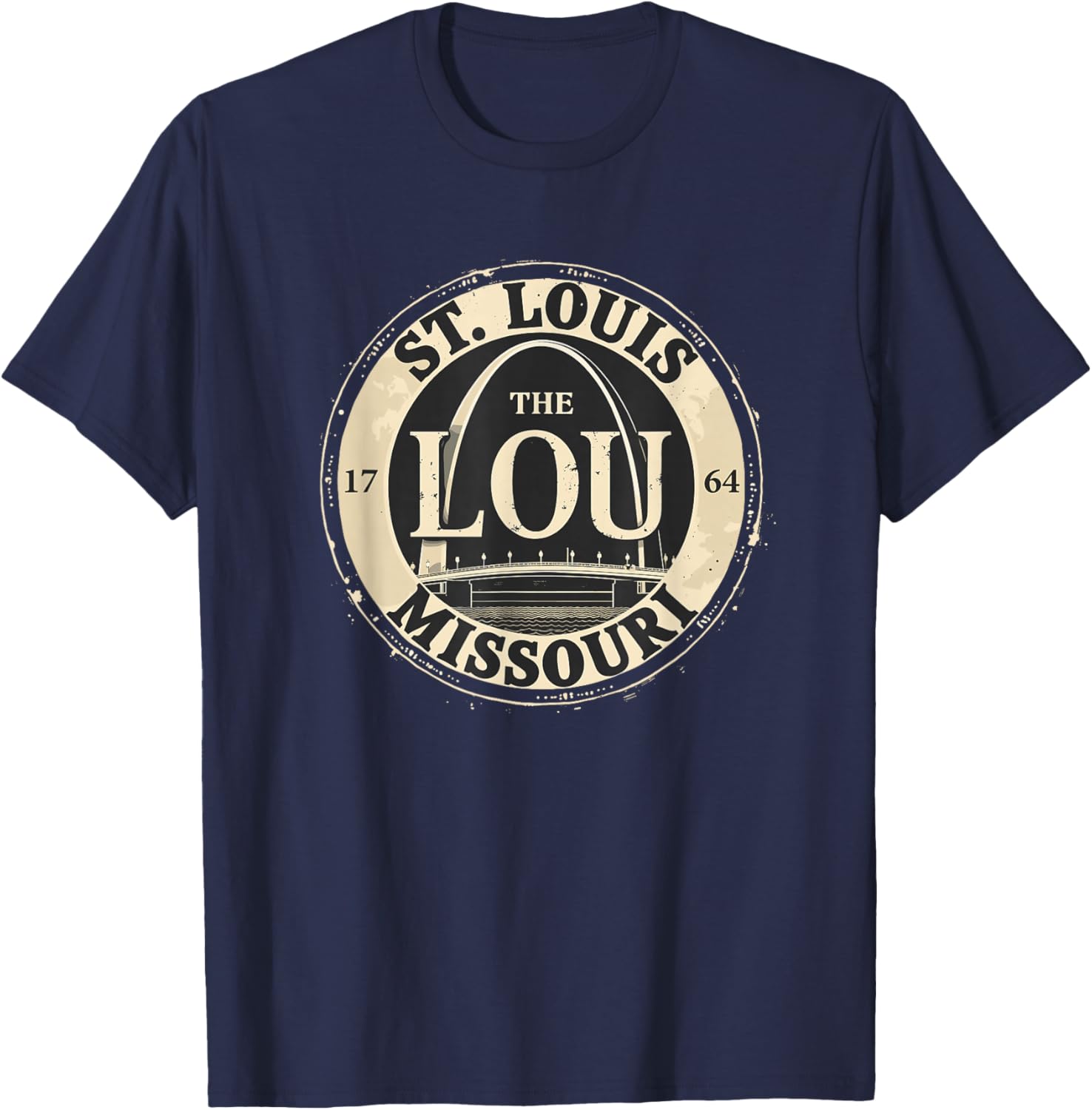 Vintage St Louis Arch T-Shirt for Men and Women - Stylish Missouri Apparel - 8