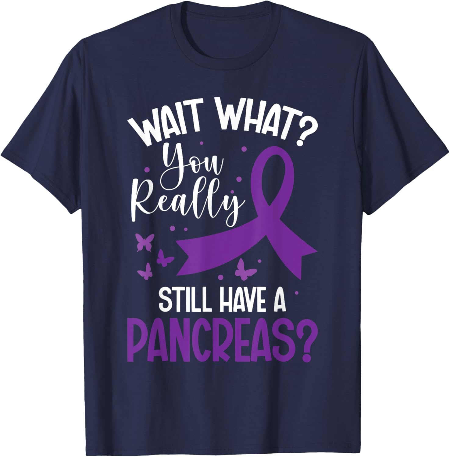 Pancreas Surgery Warrior T-Shirt for Diabetes Awareness and Support - 6