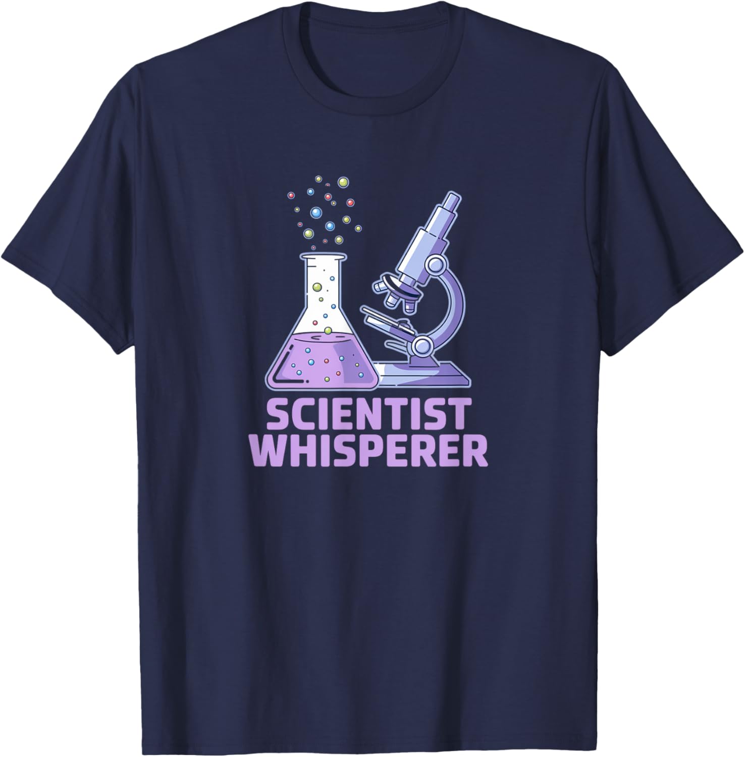 Funny Scientist Whisperer T-Shirt for Experiment Lovers and Inventors - 3