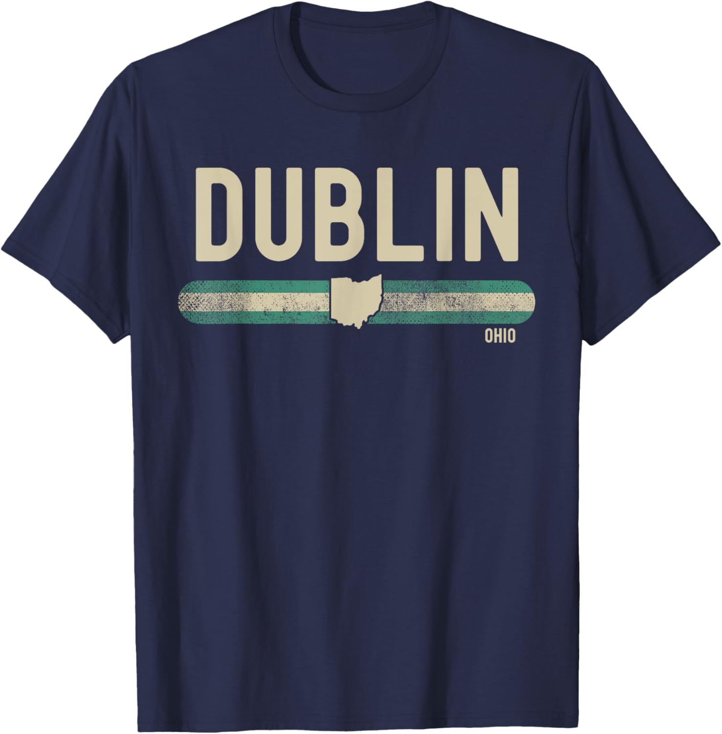 Dublin Ohio 80s Style T-Shirt for Retro Travel Lovers - 16