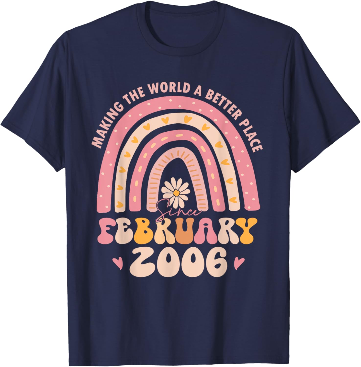 Retro February 2006 Ladies 19th Birthday T-Shirt for Women - 17