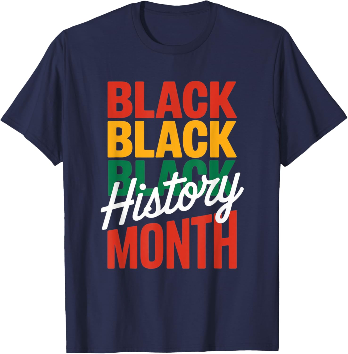 Black History Month Afro Motivational T-Shirt for Proud Supporters - 7