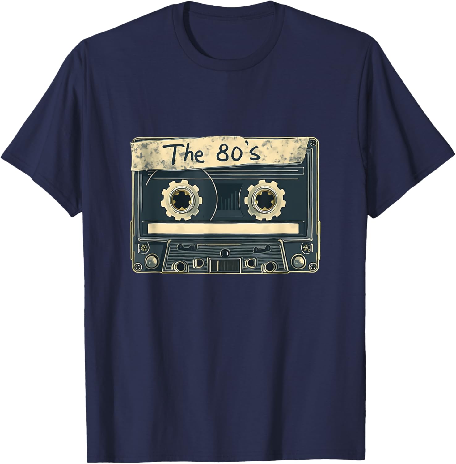 Classic Vintage Cassette Tape T-Shirt for 80s 90s Nostalgia Lovers - 22