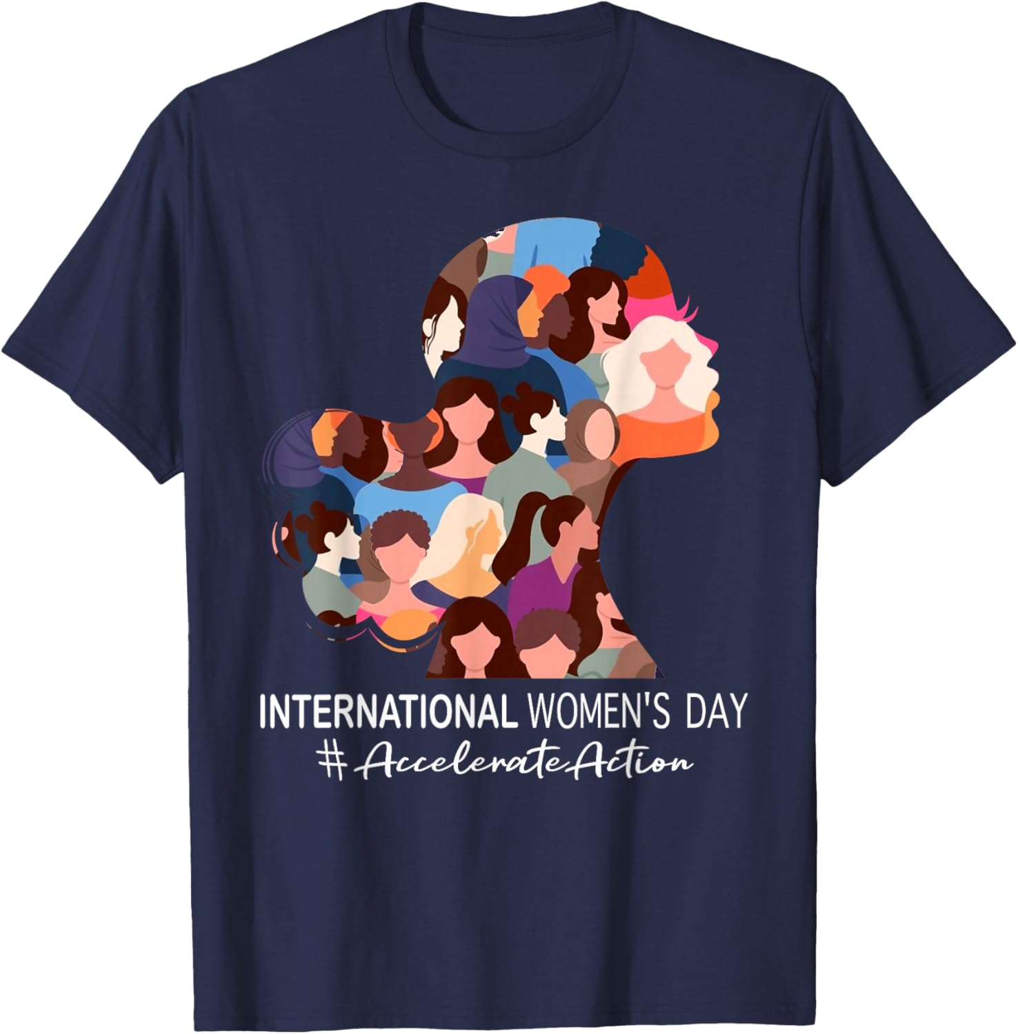 Accelerate Action Women's Day 2025 T-Shirt Stylish Comfort for Everyday Wear - 8