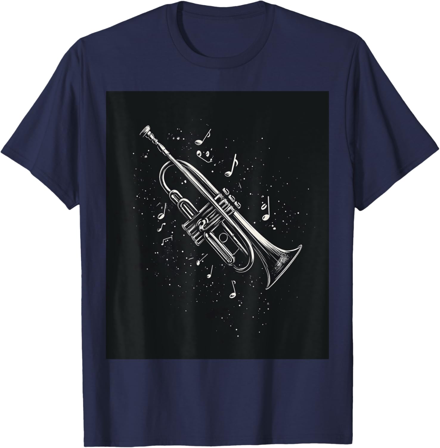 Jazz Enthusiast Trumpet Notes T-Shirt for Music Lovers and Musicians - 15