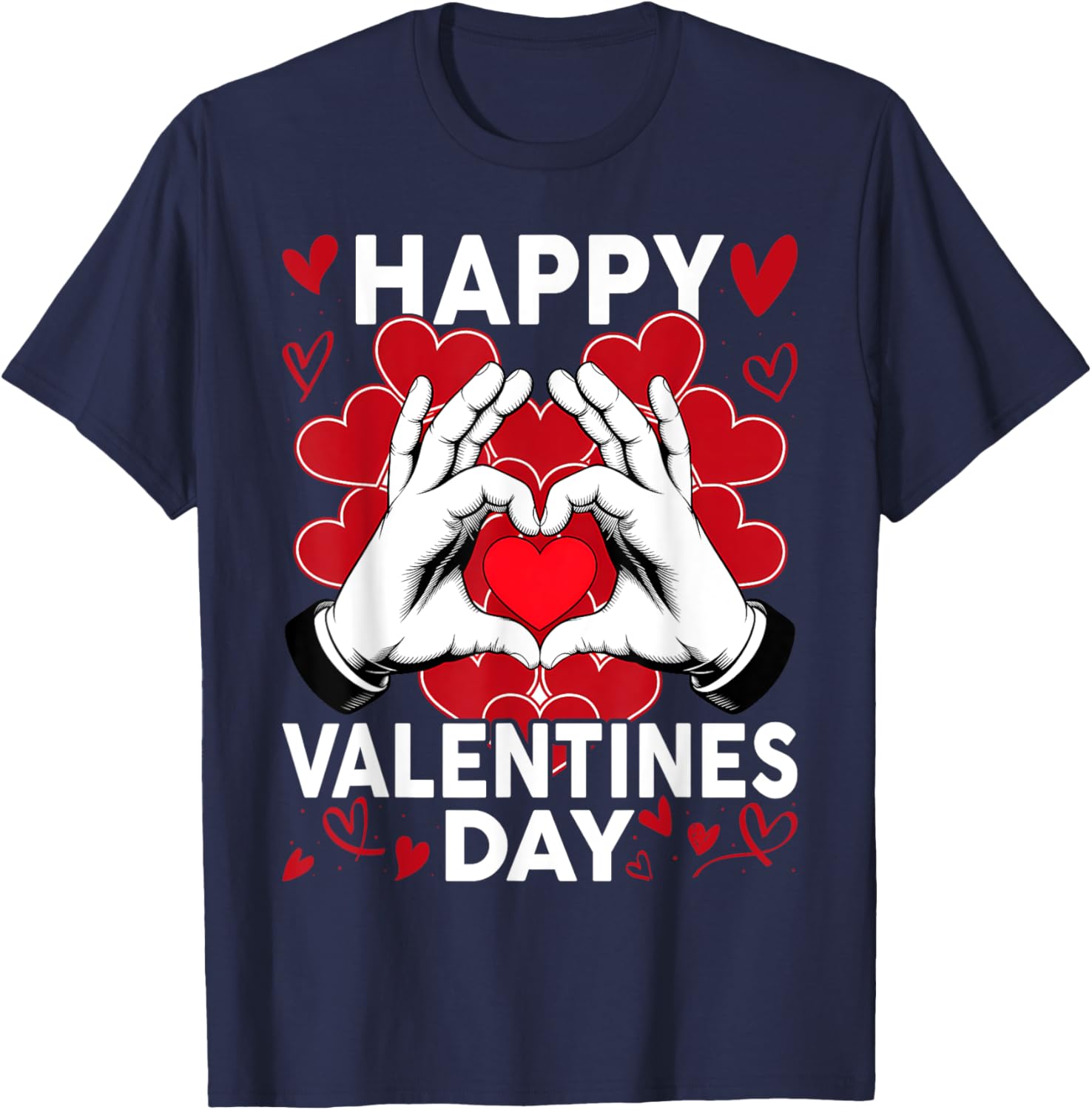 Happy Valentine's Day Couples Love T-Shirt for Perfect Date Night - 2
