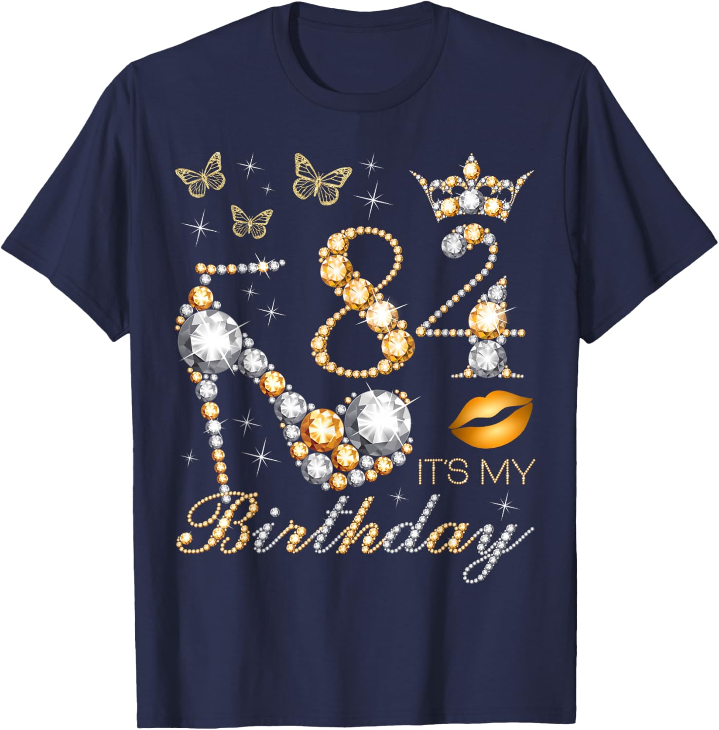 Celebrate Your 84th Birthday in Style with this B-Day Queen T-Shirt - 13