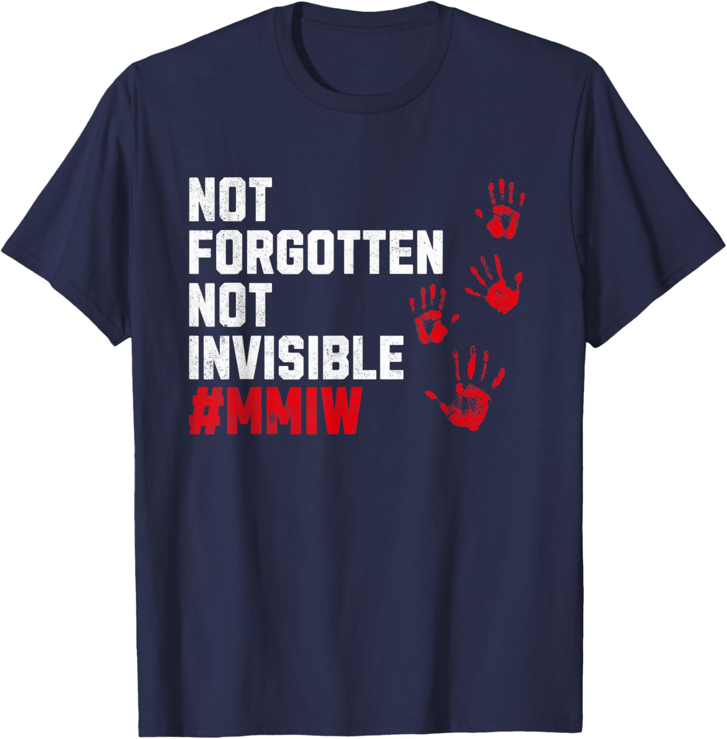 Stolen Sisters MMIW Invisible T-Shirt for Awareness of Missing Indigenous Women - 10