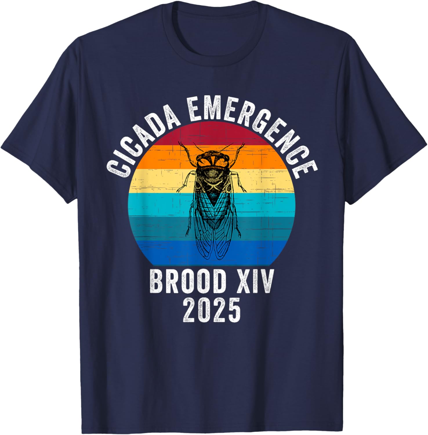 Cicada Emergence Brood XIV 2025 Funny T-Shirt for Nature Lovers - 10