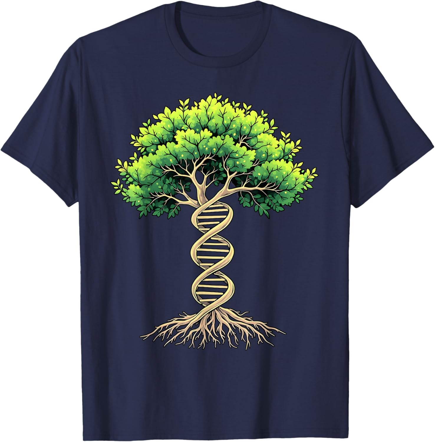 DNA Tree Life Science Nature T-Shirt for Science Lovers and Nature Fans - 5