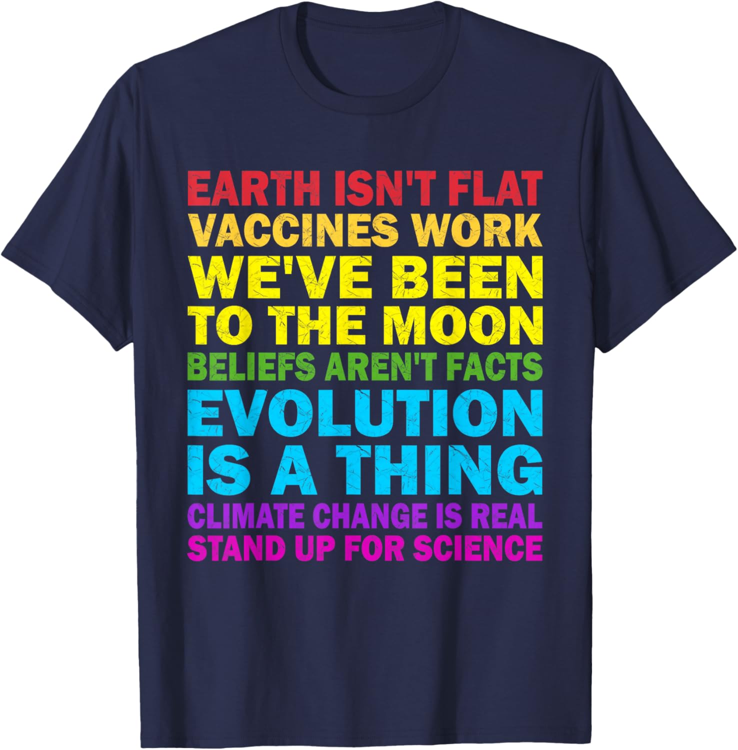 Support Science with a Colorful Bold Design T-Shirt for Everyone - 3