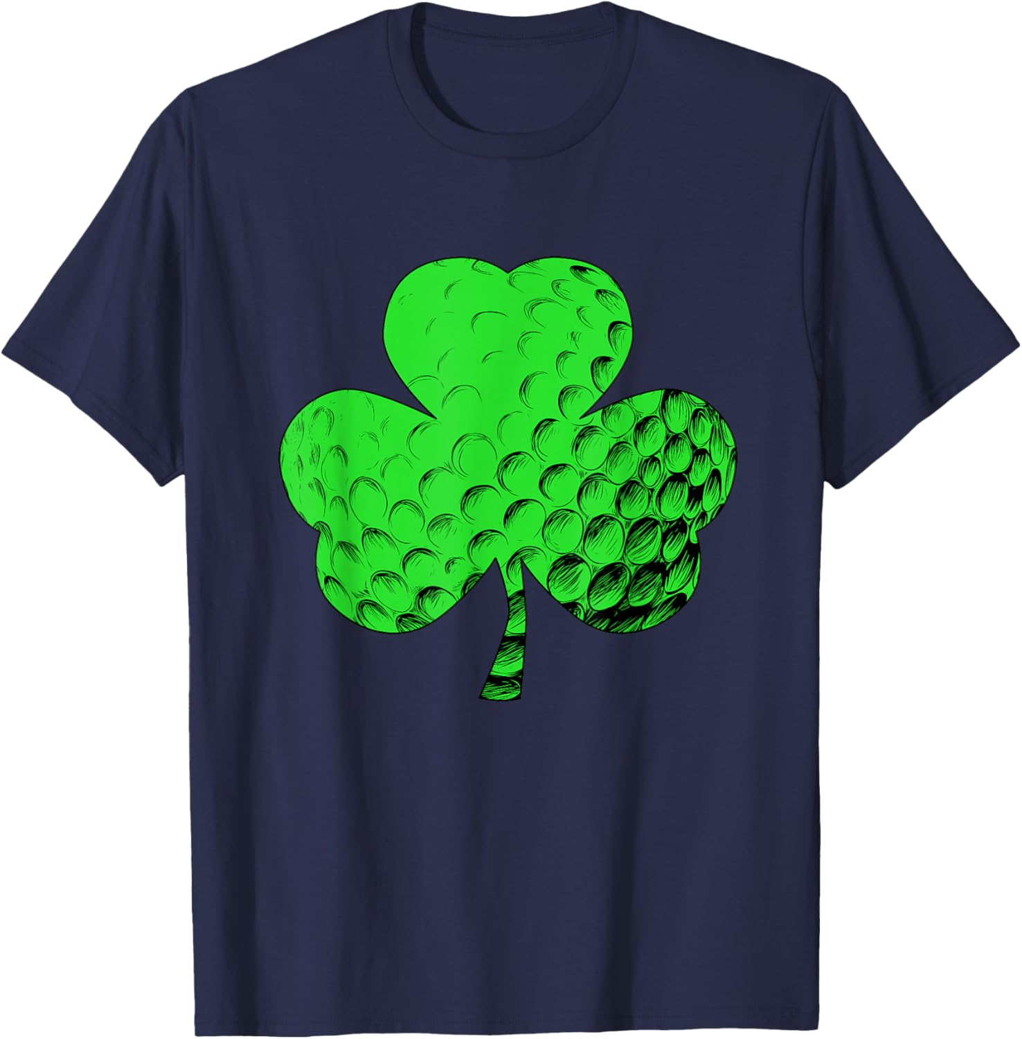 Irish Shamrock Golfing T-Shirt for St. Patrick's Day Celebration - 9