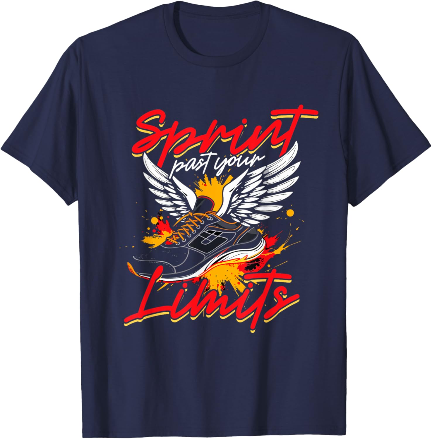 Sprint Track and Field T-Shirt Sprint Past Your Limits in Style - 2