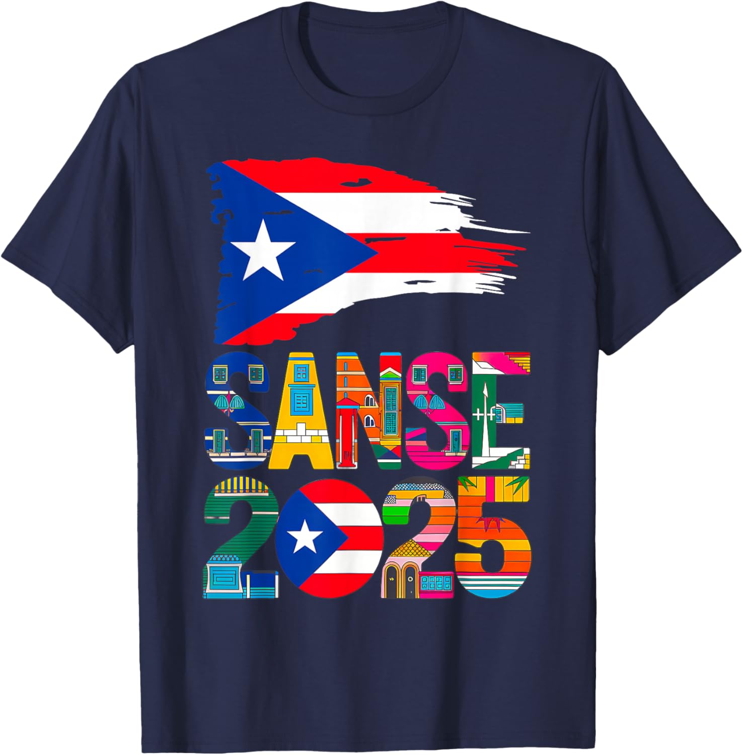 Balcones De Cora San Juan 2025 San Sebastián Festival T-Shirt for Fun - 1