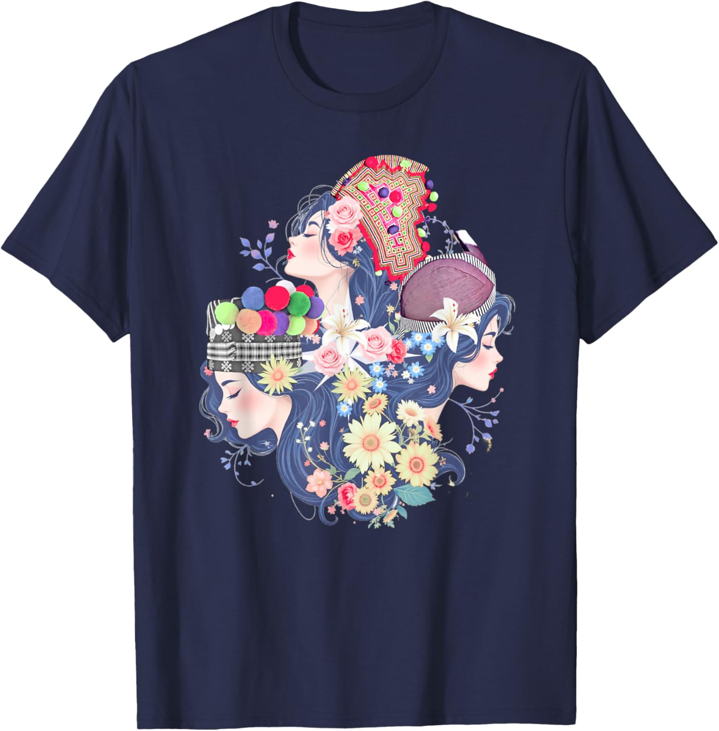 Hmong Proud Sisters Forever T-Shirt - Celebrate Hmong Heritage in Style - 2