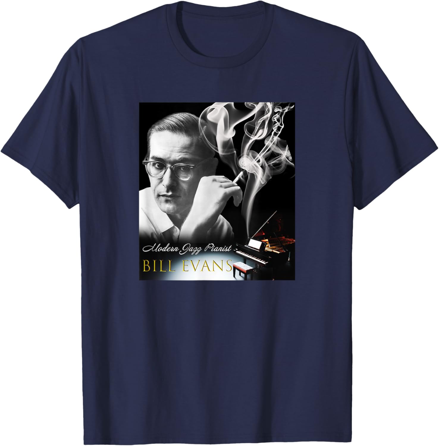 Bill Evans 001 T-Shirt for Music Lovers - Stylish and Comfortable Apparel - 6
