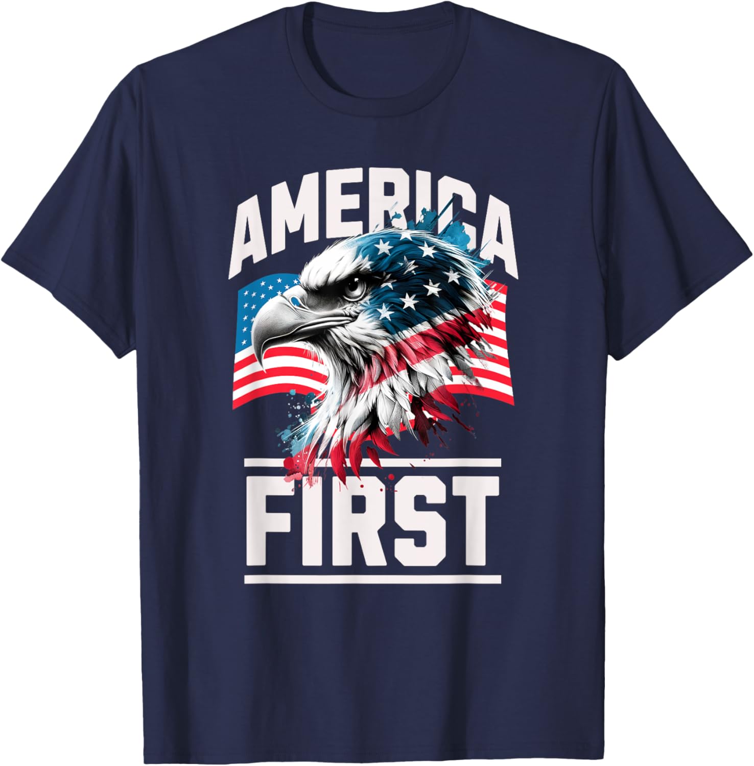 America First T-Shirt for Men and Women - Stylish Casual Wear - 6