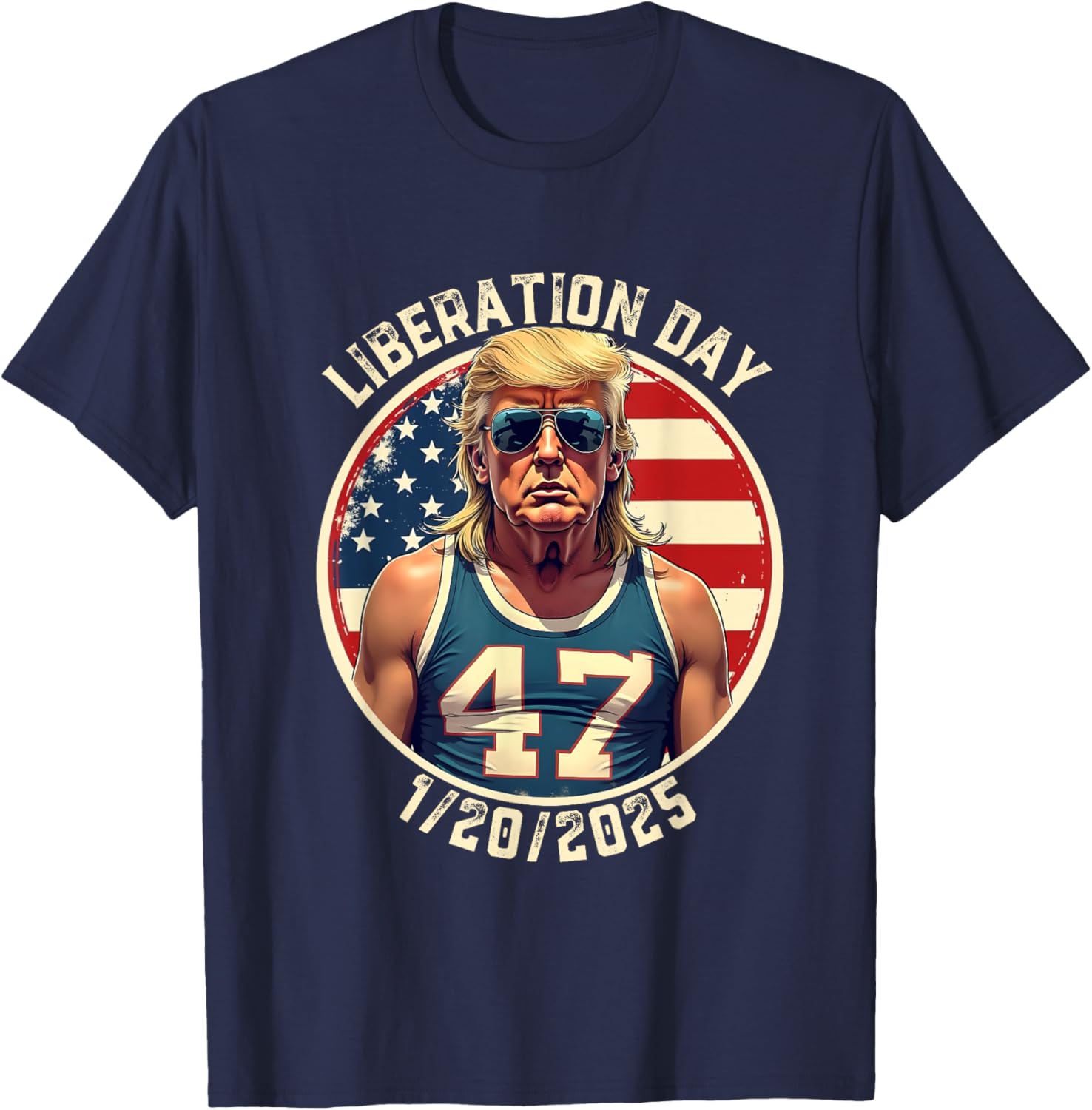 Happy Liberation Day Patriotic Trump Inauguration Day 2025 T-Shirt - 6