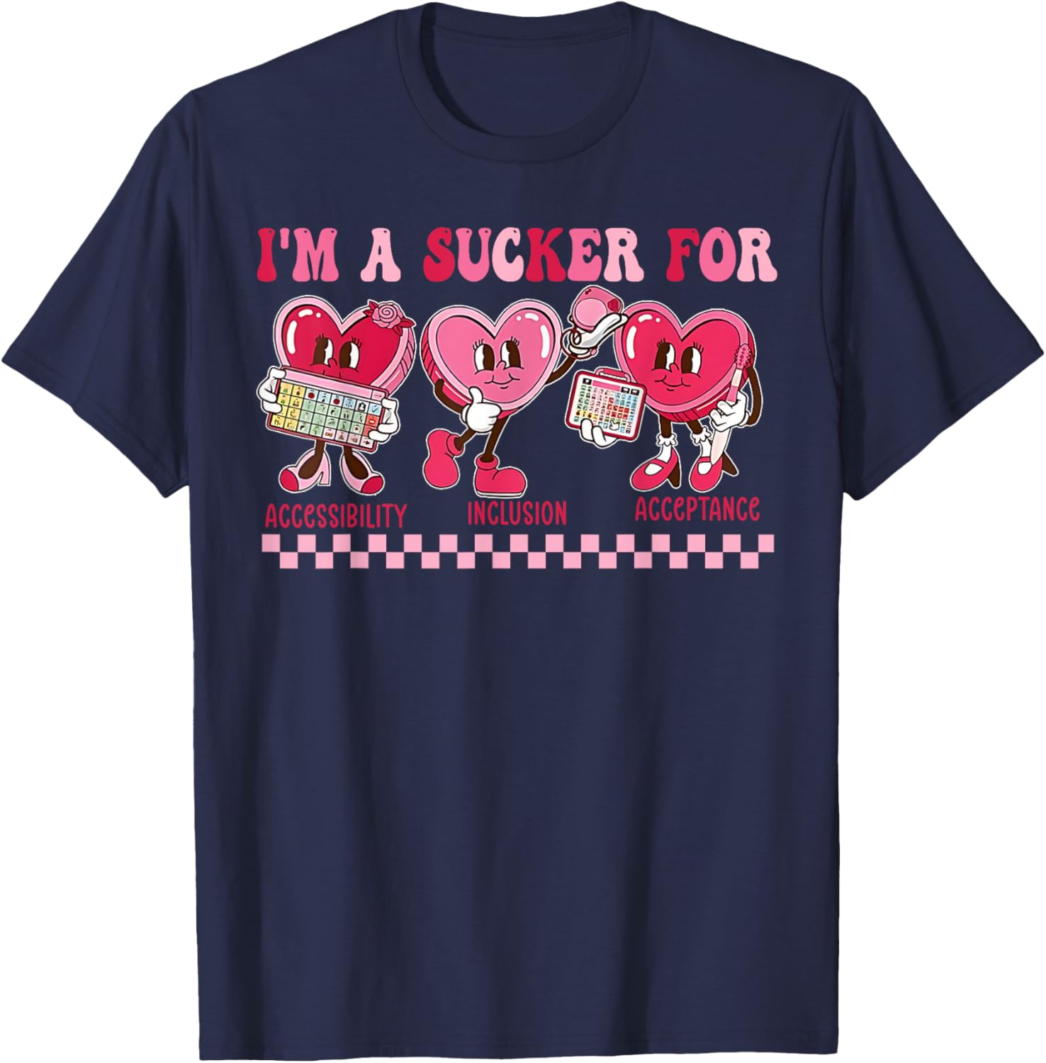 Funny I'm a Sucker for My Patients SLP Valentine T-Shirt for Speech Therapists - 6