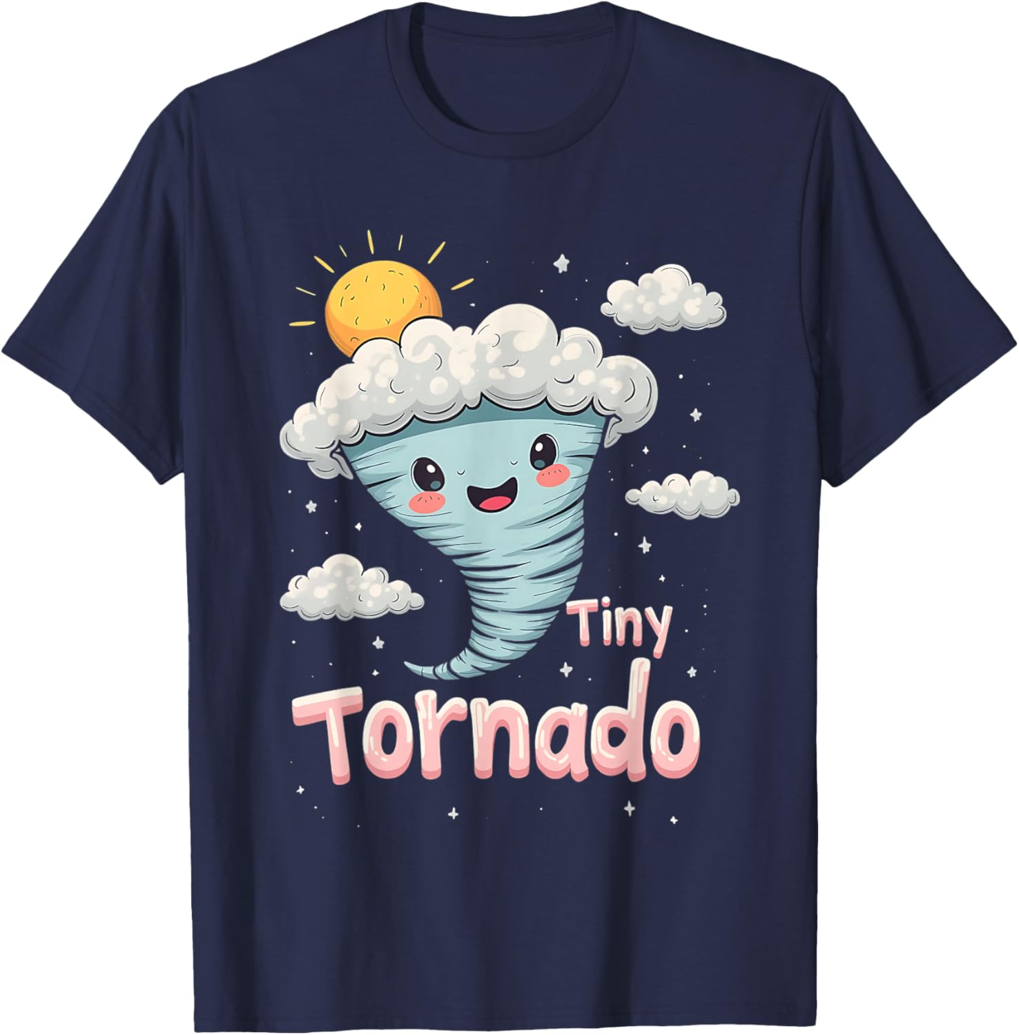Cute Tiny Tornado T-Shirt for Messy Toddlers and Kids - Fun Style! - 12