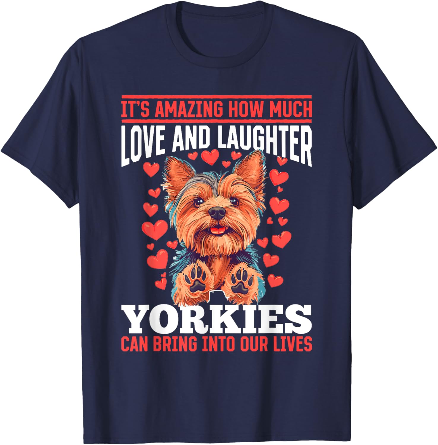 Yorkshire Terrier Yorkie Dog Owner T-Shirt for Pet Lovers - 19