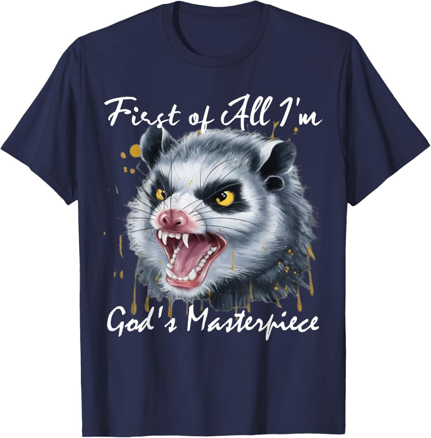 First of All I'm God's Masterpiece T-Shirt for Inspirational Style - 17