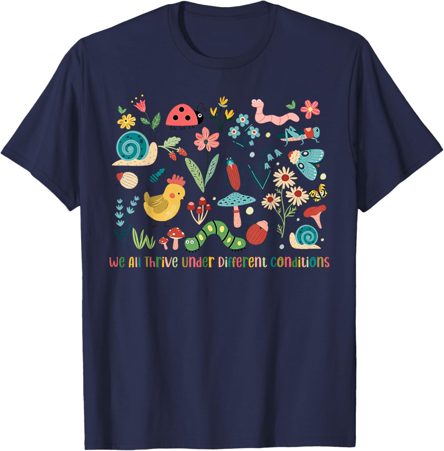 Neurodiversity SPED T-Shirt Celebrating Different Strengths and Styles - 5