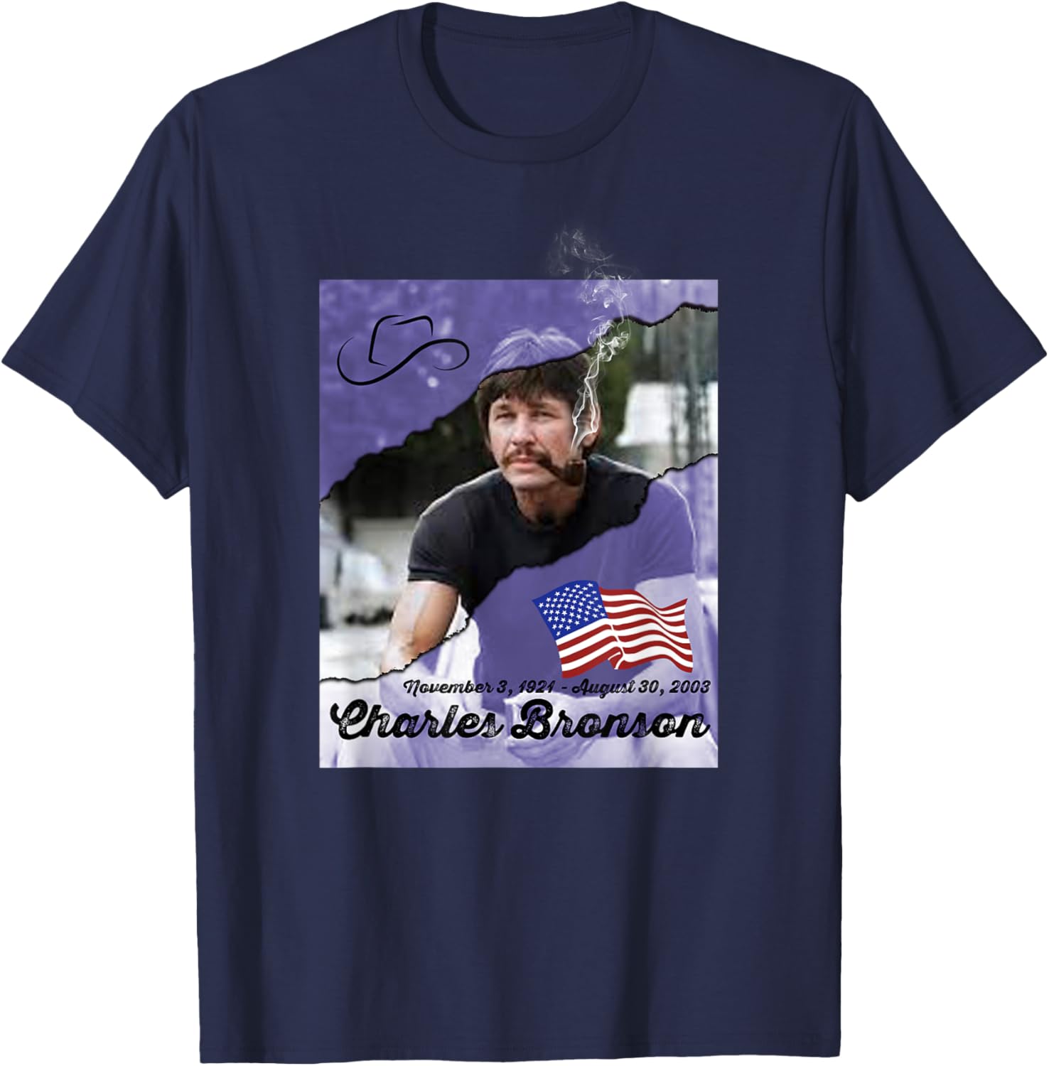 Charles Bronson 002 T-Shirt for Fans of Classic Movies and Style - 8