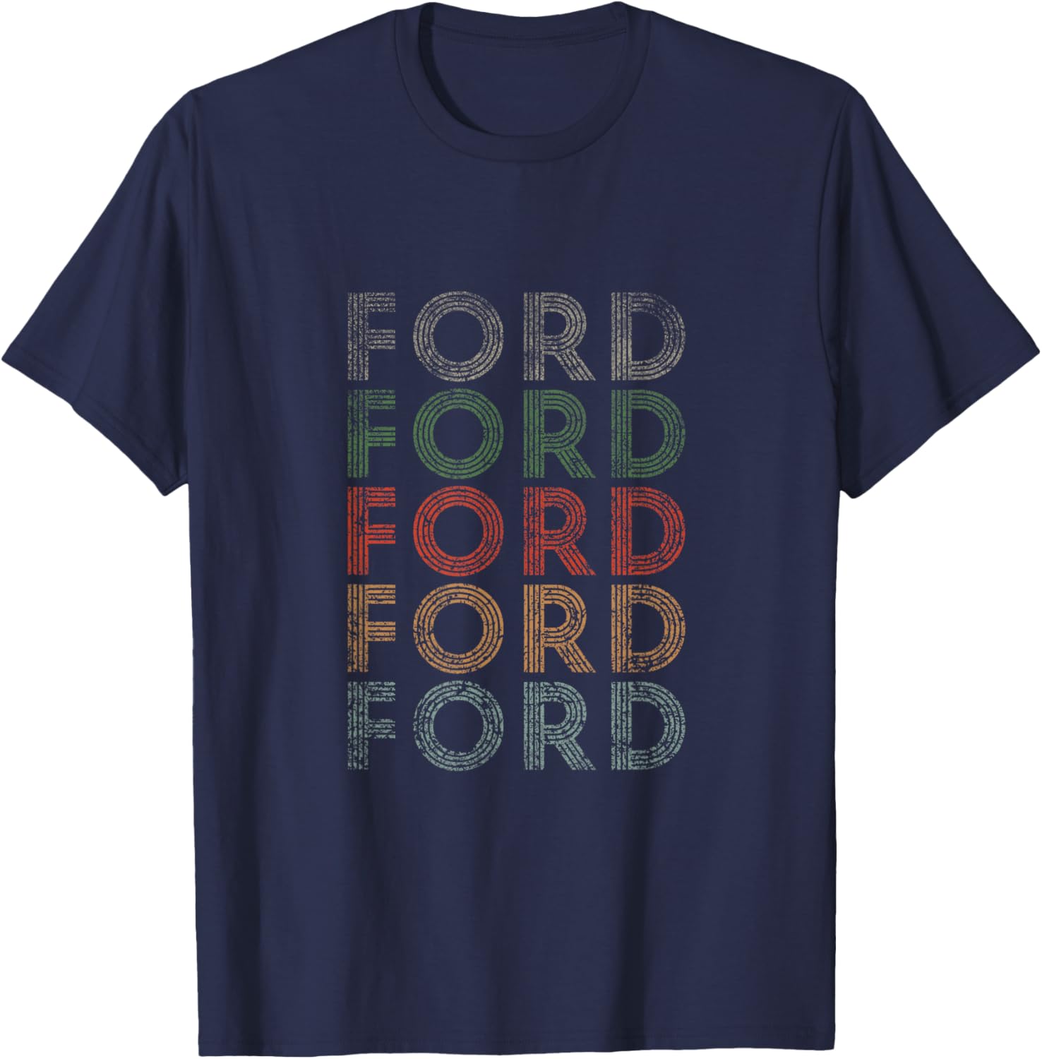 Ford Vintage Retro Grunge Style T-Shirt for Casual Fashion Lovers - 1