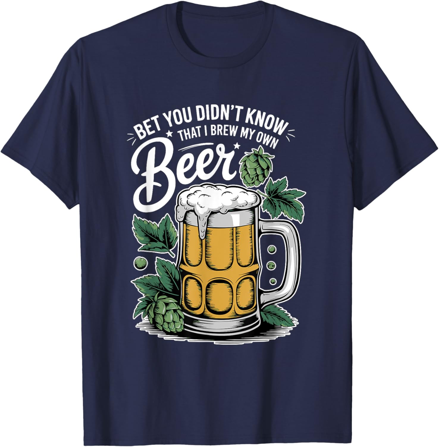 Brew Your Own Beer Craft Beer T-Shirt for Beer Lovers and Enthusiasts - 8